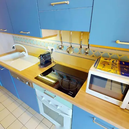117vb - Beau 2p Face Avec Terrasse Et Parking Apartamento